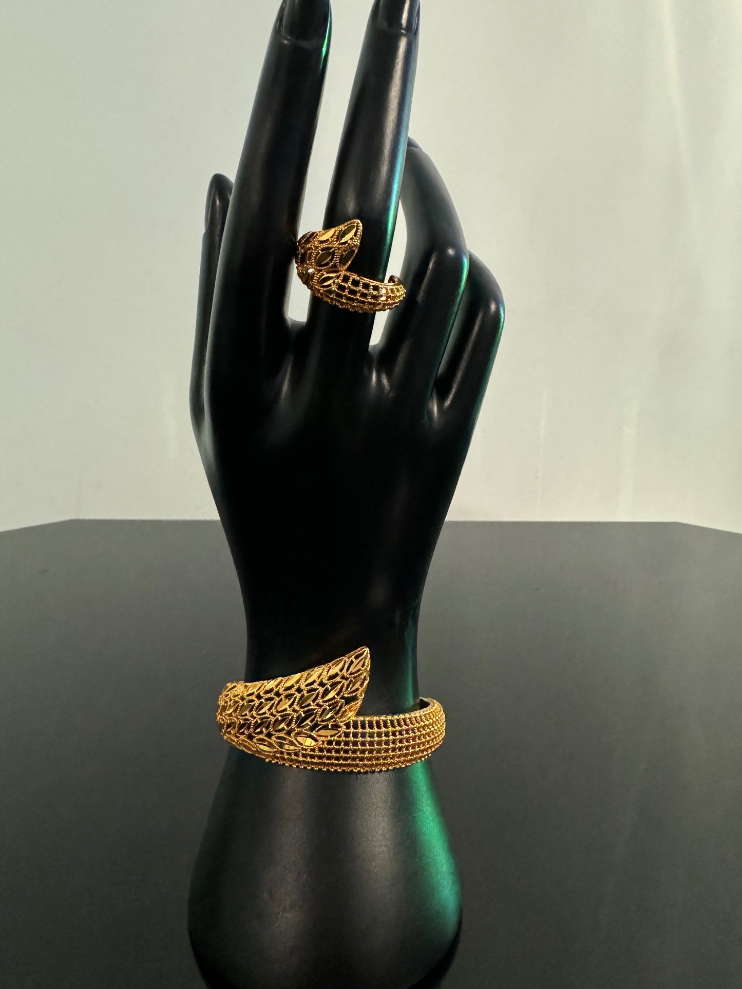 Ensemble bracelet bague