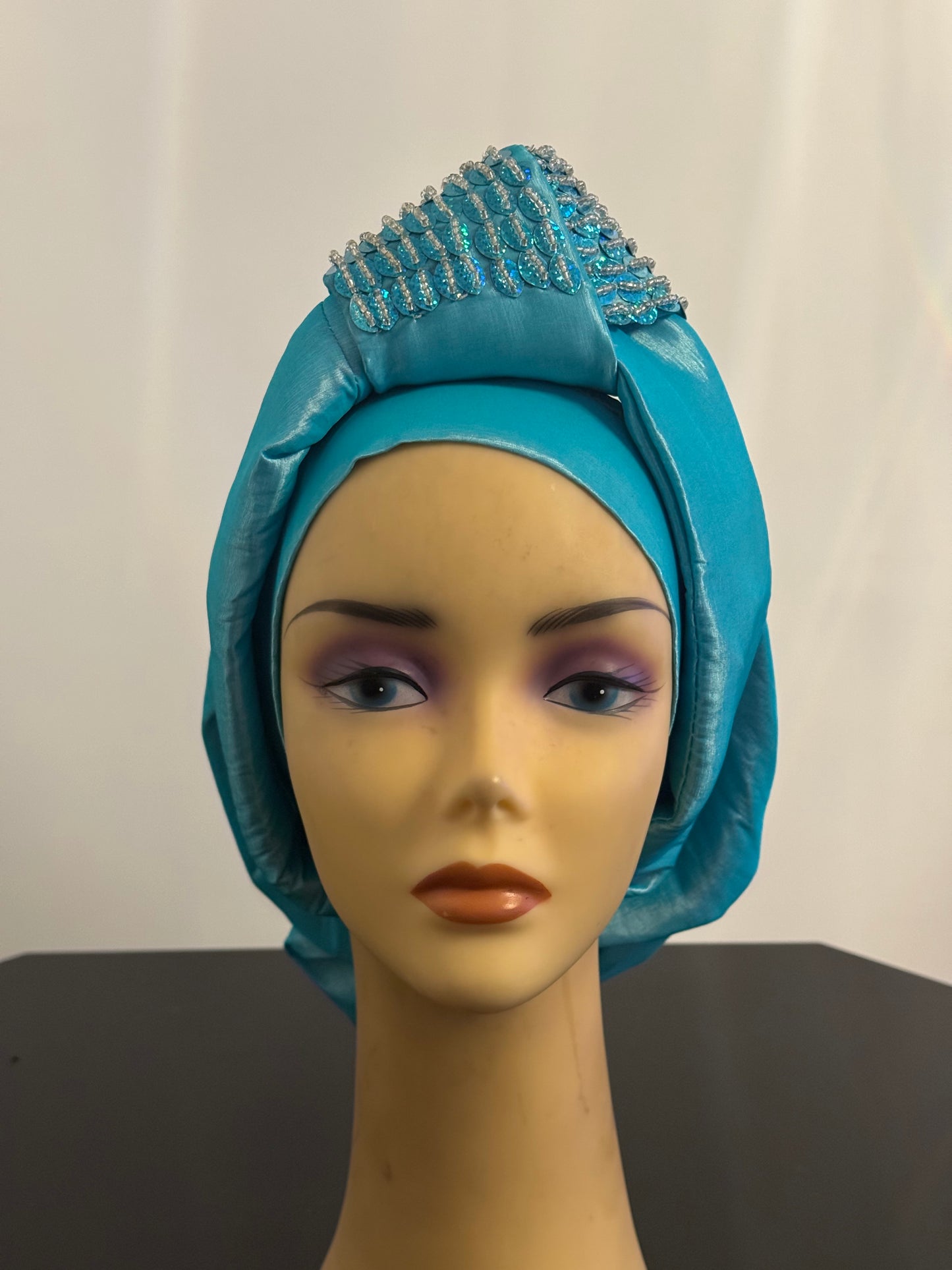 Turban perlé