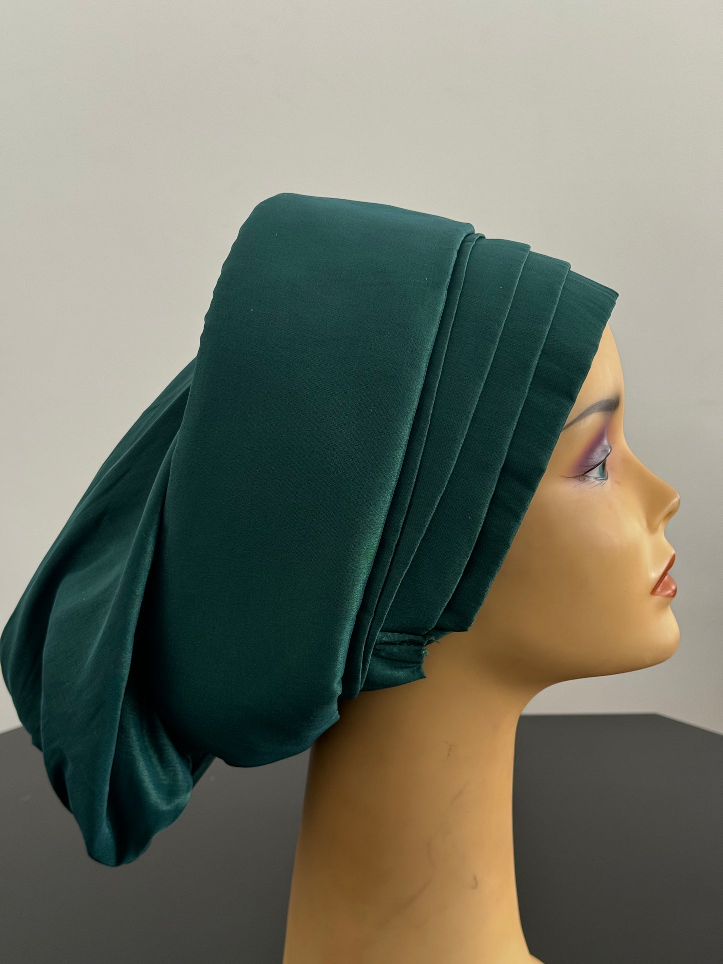 Turban couleur uni