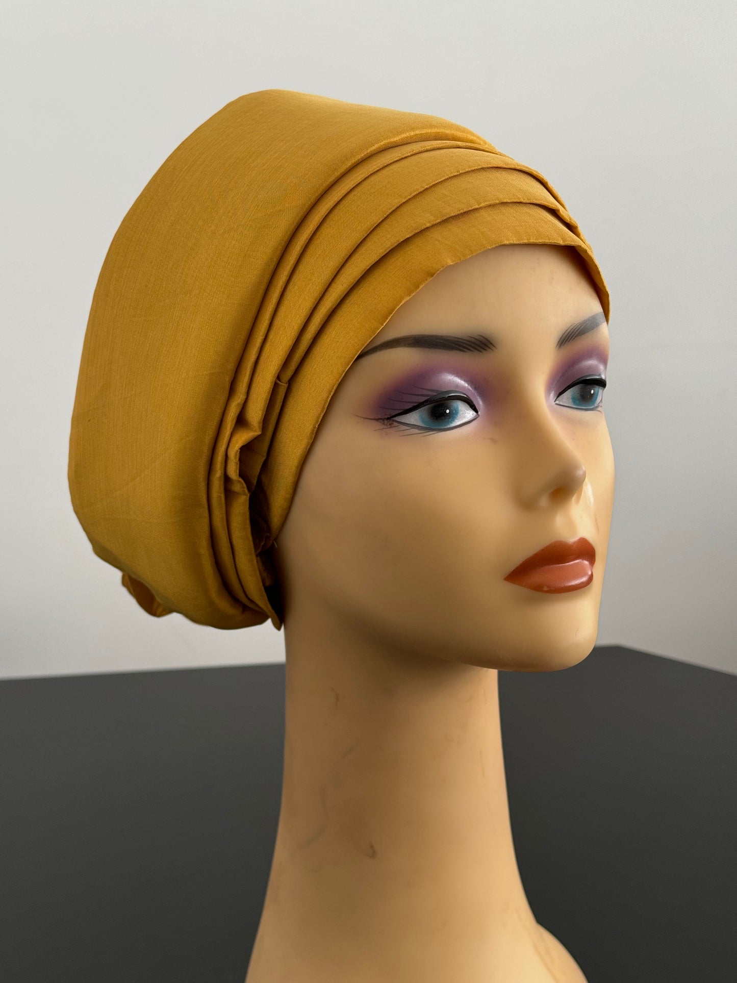 Turban couleur uni